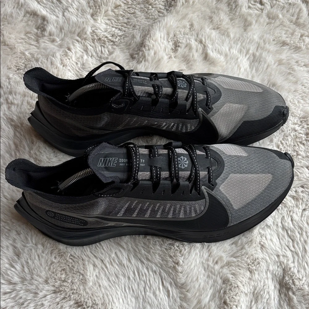 Nike‎ Zoom Gravity Black Anthracite size 13 mesh air running shoes